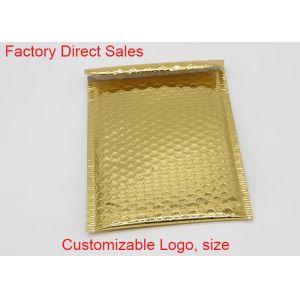 Strong Adhesive Metallic Bubble Mailers 4*6 Aluminum Film 50 Mic Thickness
