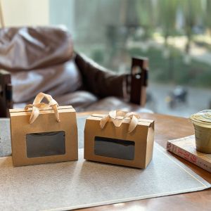 Custom Window Hand Box Recyclable Folding Paper Gift Box