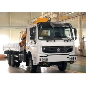 China 8 Ton Folding Boom Truck Mounted Crane on sale