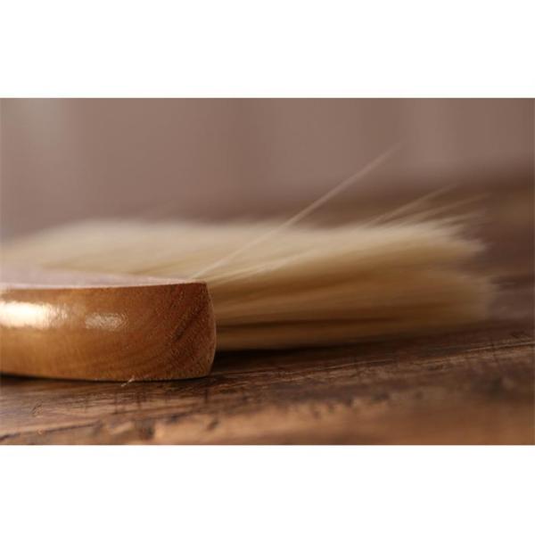 White Color 100% PP Fiber Animal Hair Brushes with Long Handdle