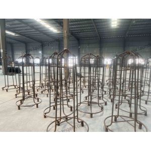 16inch Notched Shape Clothes Wire Hanger For Dry Cleaner