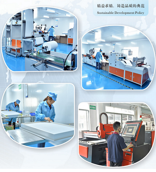 Mini-Pleated HEPA Filter with Initial Resistance Less Than 200 Pa and 1175x575x69mm Size for Commercial Applications