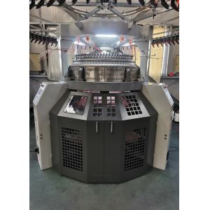 ISO CE Jacquard Electric Circular Knitting Machine With Double Jersey
