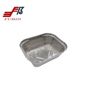 450ml Aluminum Foil Container For Fast Food Packing Roasting