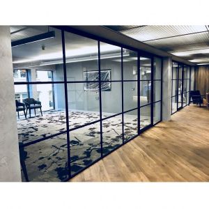 Buy cheap Sliding Movable Partition Glass Wall Glass Partition from wholesalers