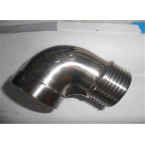 Elbow Parts 304 Stainless Steel Precision Casting Pipe Fittings Industrial