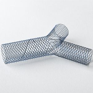 Y Shape Tracheal Bronchial Stent Implant Materials Medical Silicon Covered