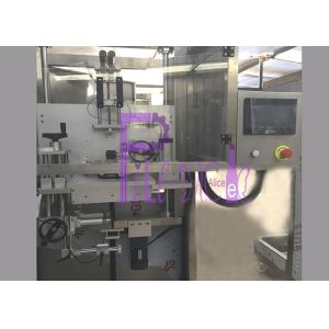 0-50BPM Stainless Steel Gallon Bottle Labeling Machine PLC Control