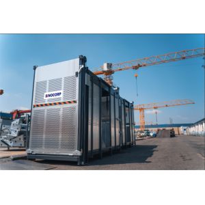 Material High Rise Construction Elevator Small 10-40 Passenger