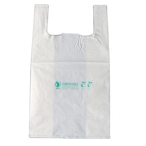China Supermarket PBAT PLA Packaging Bag Biodegradable EN13432 Standards on sale