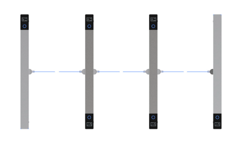 Premium Business Entrance speed Gates，Sleek & Grand Design