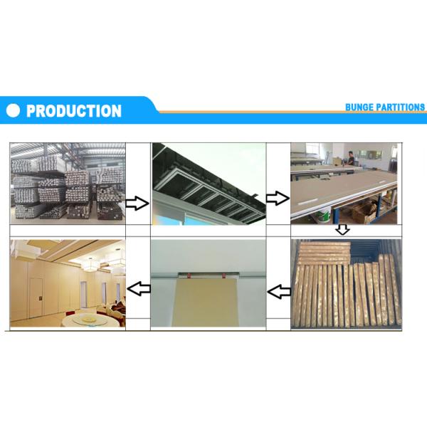 Customized fabric or leather Finishing Voice Insulation Folding Partition Walls for Office