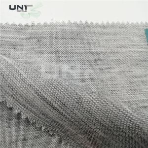 Garment Stiff Interlining Material / Rayon Woven Fusing Interlining Fabric