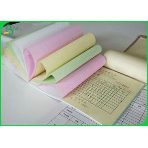 55g Multi Part CB CF Carbonless Copy Paper For Receipt Book 70 X 100cm