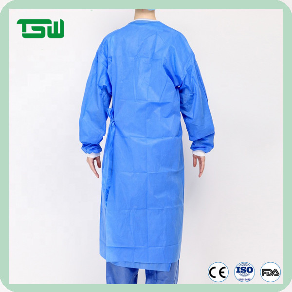 Buy EO Sterile SMS Nonwoven Disposable Surgical Gowns at wholesale prices