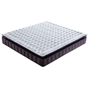 Small Double Pocket Sprung Mattress Latex Knitted Fabric OEM Service