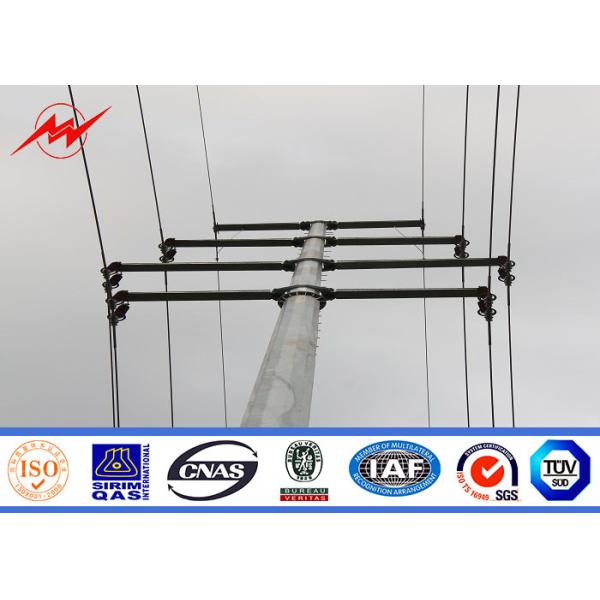 Electricity Distribution / Power Transmission Poles For Power Electrical