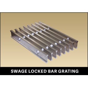 Carbon Steel Q235 Zinc Metal Grid Flooring , HDP Galvanized Heavy Duty Steel