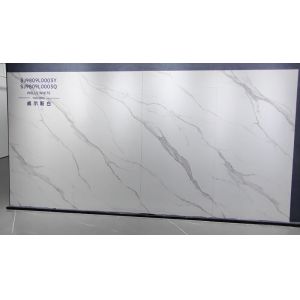 Carrara White 900x1800mm Polished Glazed Porcelain Tile