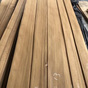 China Factory Direct Sales Natural Teak Wood Veneer Sheets 0.45mm 1mm 2mm 3mm Plain Cut Veneer Wood Teak Veneers on sale