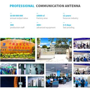 Outdoor Wireless Mobile Phone Signal Boosting LTE Antenna with 50ohm Input