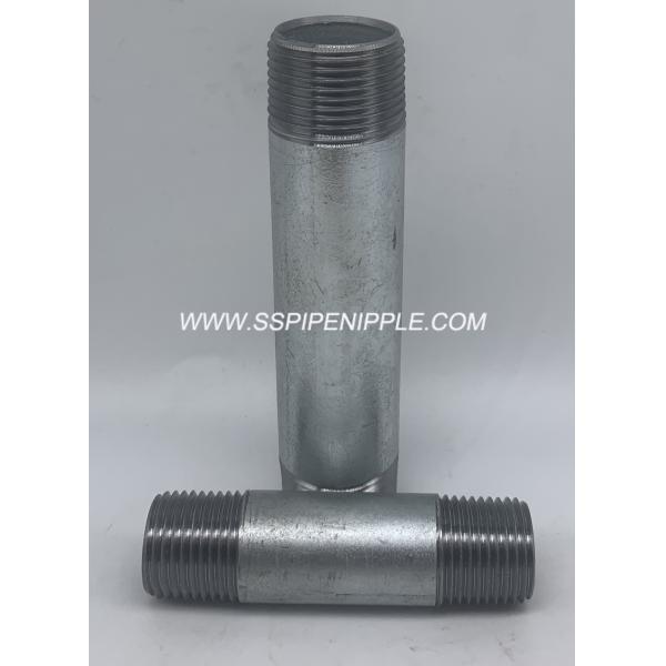 Buy Welded  Galvanized Steel  Nipple  High Strength  Gas Water Industries Use at wholesale prices
