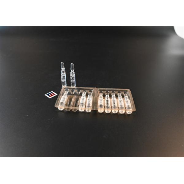 Buy Blister Ampoule Tray Ampoule Blister Pack Medical Grade PETG ISO13485 Cleanroom Production at wholesale prices