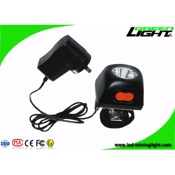 Digital Screen Mining Hard Hat Lights Portable Light Weight IP68 8000lux Cordless