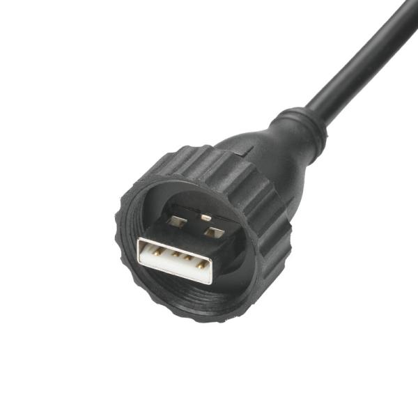 USB2.0 A Type Male Type M Waterproof Interface TO USB2.0 Cable Industrial Fixed