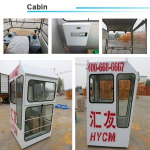 QTP7427 Topless 74m Jib Lenght 18ton Max. Load Flattop Tower Crane with Low