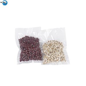 Rice flexible packaging bag with plastic handle