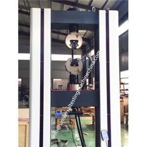 China 1000KN/100T servo hydraulic working of universal testing machine on sale