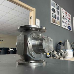 Quality Hygiene High Temperature Rotary Valve Industrial Airlock For Powder Metering for sale