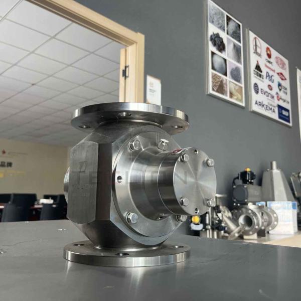Hygiene High Temperature Rotary Valve Industrial Airlock For Powder Metering