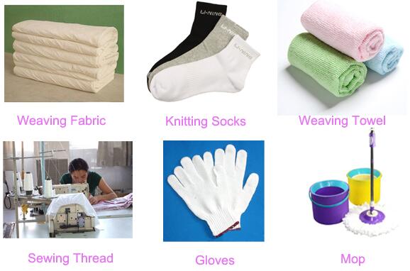 Full Dull White Polyester Core Spun Yarn POY 200D/96F Yarn High Tenacity