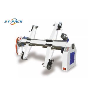 SY PACK Electric Paper Mill Roll Stand 1600mm 1800mm Width