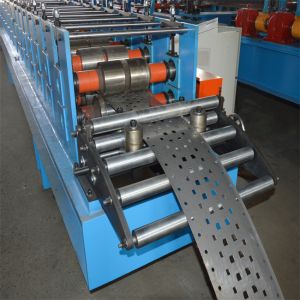 125 Tons Upright Roll Forming Machine with 22kW Motor Hydraulic cutting
