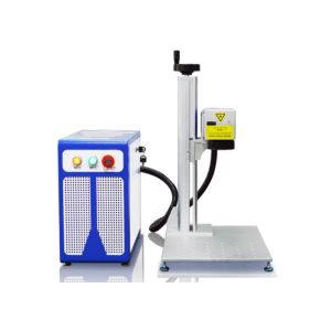 Quality Fiber Laser Metal Marking Machine , Metal Stainless Steel Laser Engraving Machine for sale