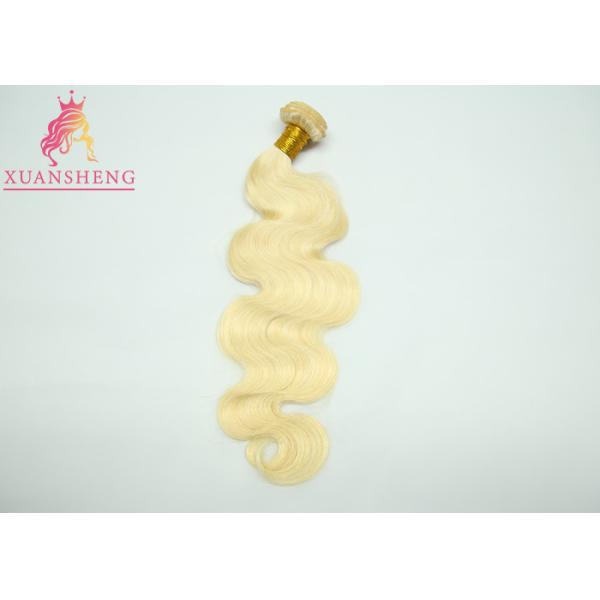 Buy 100% 613 Blonde Hair / Body Wave Hair Extensions Colorable Thick Bottom at wholesale prices