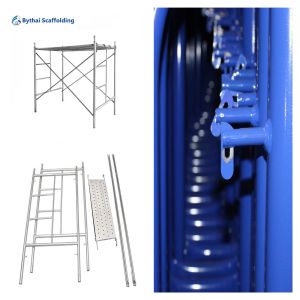 Quality 1000kg Load Capacity Scaffold Steel Double H Type Mason Frame with Easy Assembly and BS Certification for sale