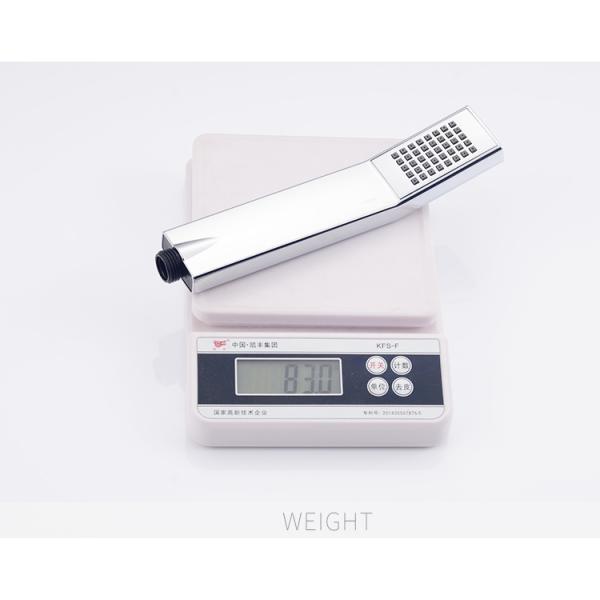 High Quality Chrome Square Handheld Shower