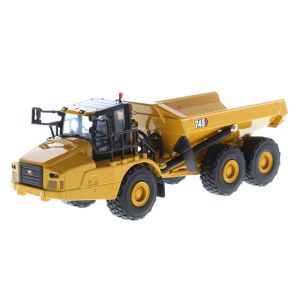 CAT 745 Articulated Dump Truck Diecast 1:64 Scale Alloy Model Heavy Equipment Collectible