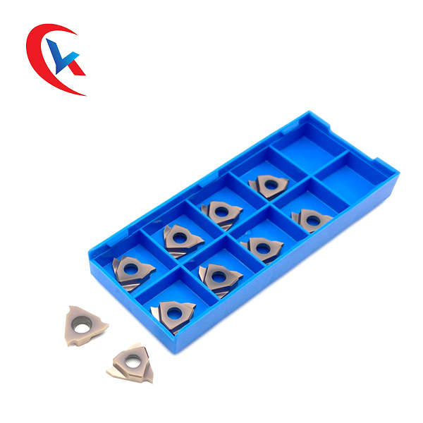 TGF32L100 3 Cutting Edges PVD Coating Left Hand Knife Carbide Grooving Inserts