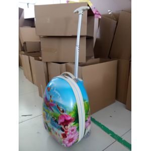 egg shaped kids trolley luggage bag suitcases in baigou baoding hebei China