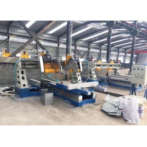 Four Blade Stone Edge Cutting Machine For Column Slab