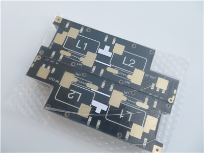 PTFE High Frequency PCB Built on 1.6mm DK2.65 F4B With Immersion Gold for Couplers