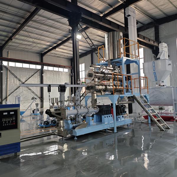 Stainless Steel Twin Screw Dry Pet Food Extruder equipment