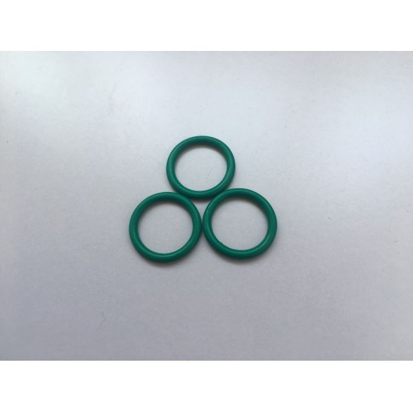 FKM Fluoroelastomer O Ring Seals / Green FKM O Rings 60- 90 Shore Hardness