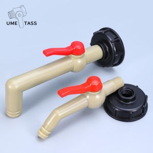 Easy-to- Farm Irrigation Plastic Valve for IBC Tank 1/2" 3/4" 1" Inch Manual