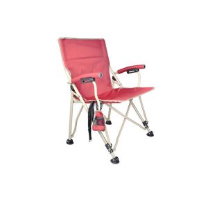 EN581 Lightweight Folding Camping Chairs With Padded Armrests